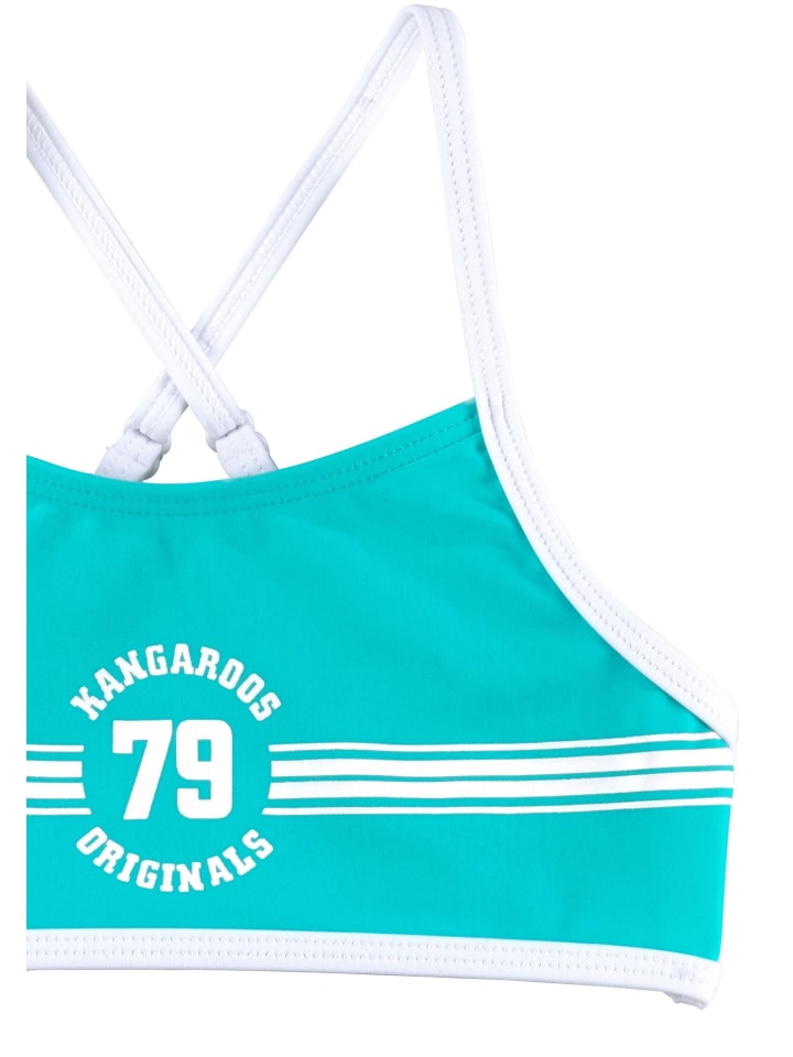 Kangaroos Bustier-Bikini in türkis günstig kaufen