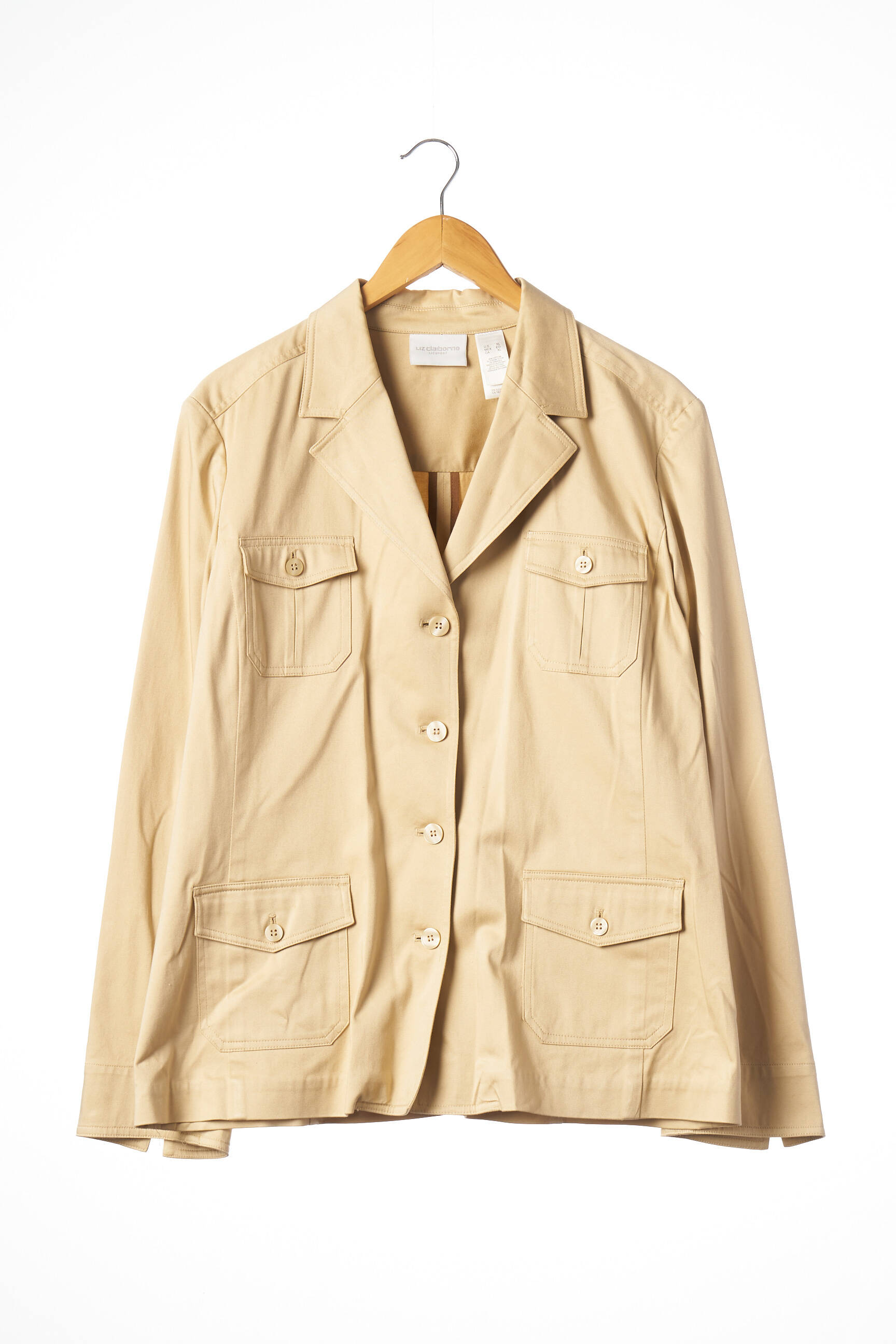 Liz Clairborne Vestecasual Femme couleur beige