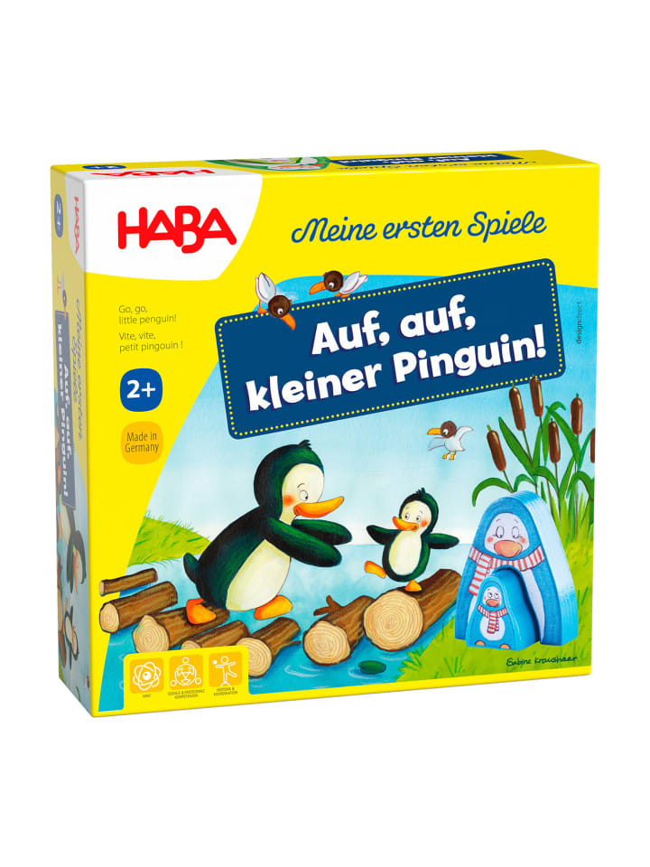 Haba Spiel Meine ersten Spiele – Auf, auf kleiner Pinguin in mehrfarbig günstig kaufen onesize