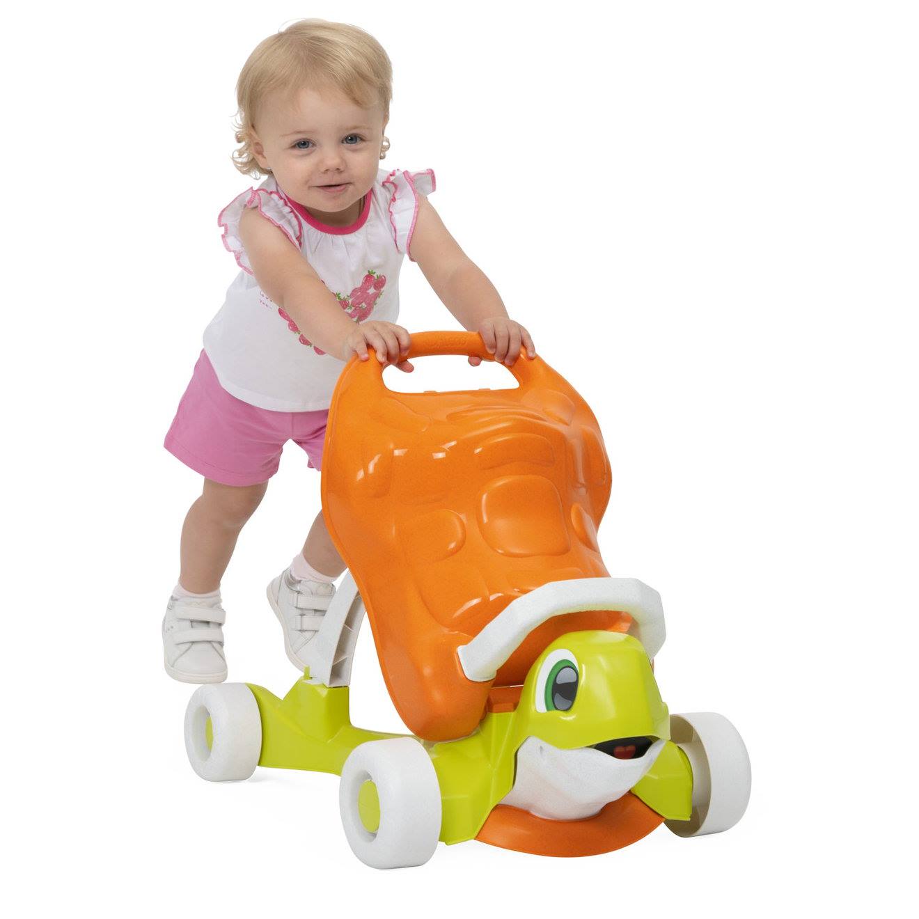 Chicco Baby 2-in-1-Lauflernhilfe Schildkröte ECO+ CHICCO - grün