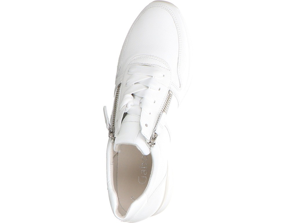 GABOR Freizeit Schnürer weiss Gabor Fashion Sneaker low 23.420.21 Weiß