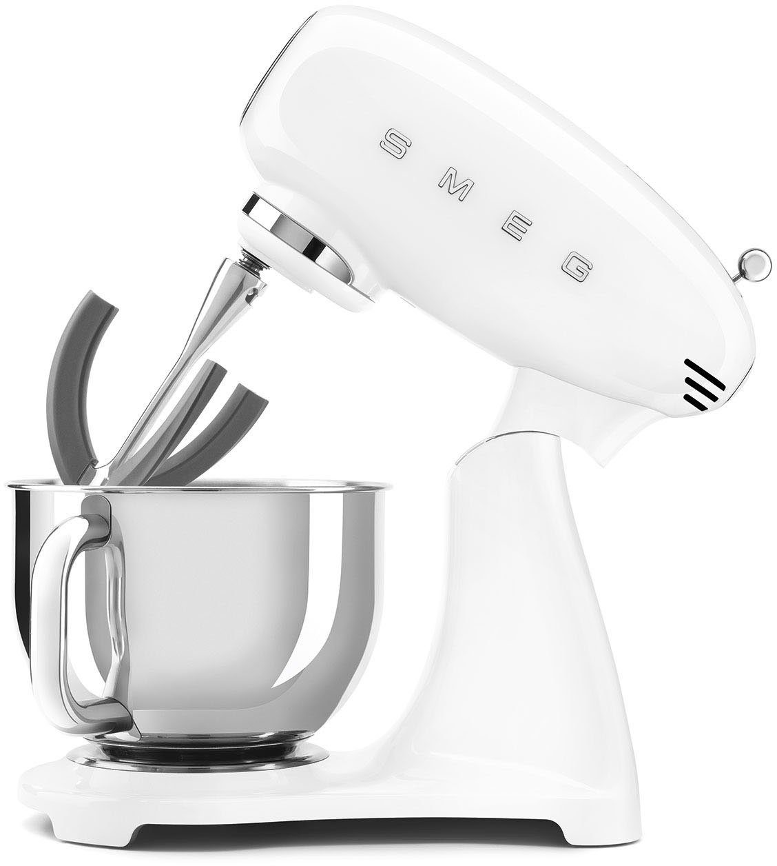 Smeg Küchenmaschine SMF03WHEU Weiß, 800 W, 4,8 l Schüssel