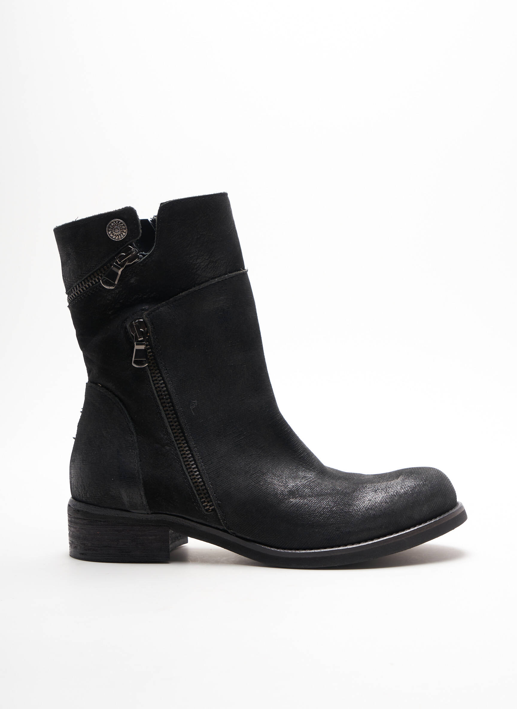 Zero Nero Bottines Femme couleur noir