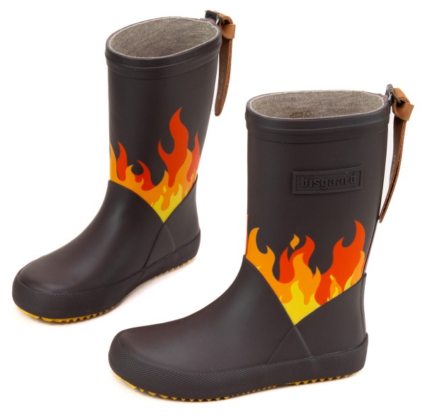 Bisgaard ~ Gummistiefel ~ Brown Flames