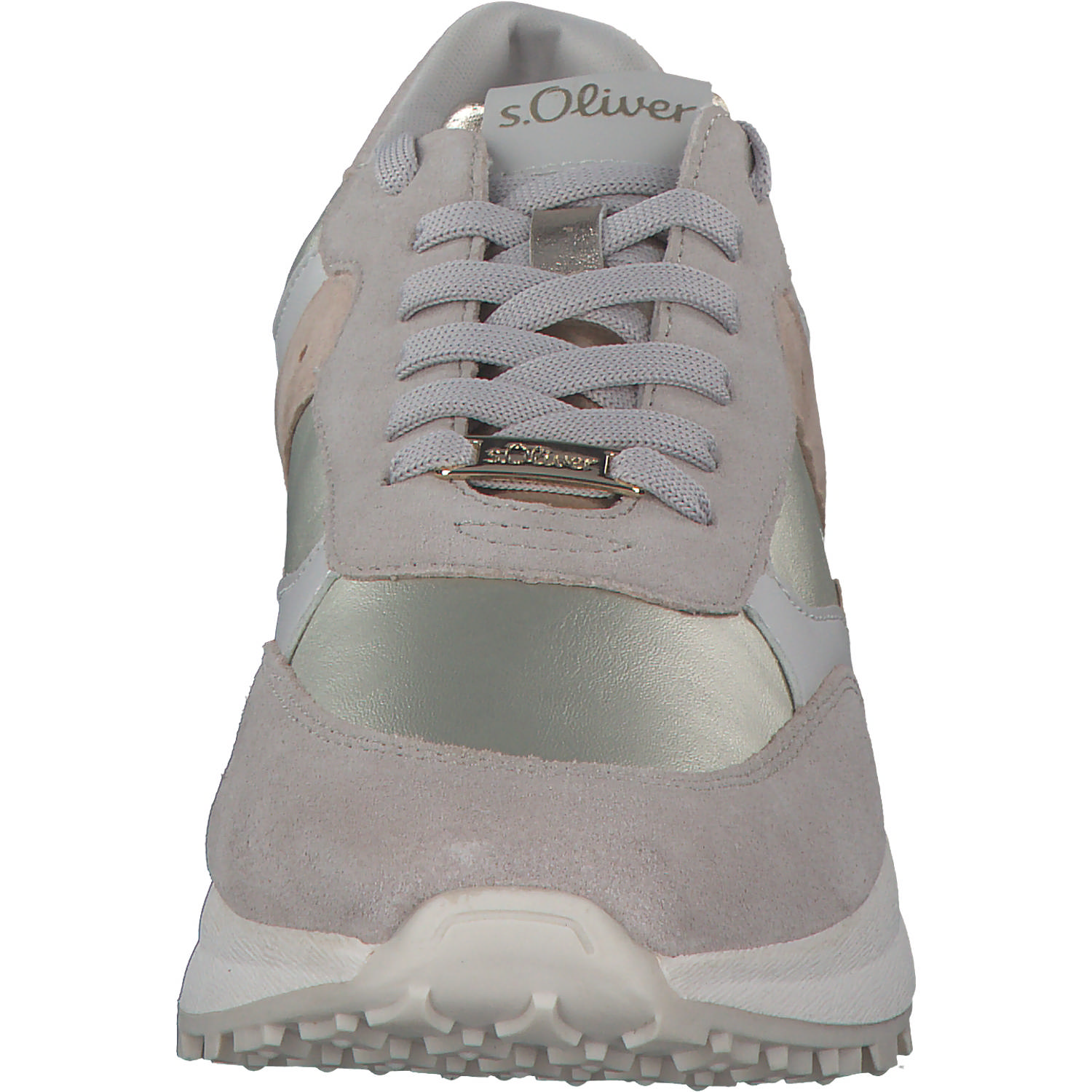 s. Oliver 23616, Schnürschuhe, Damen, platinum combi