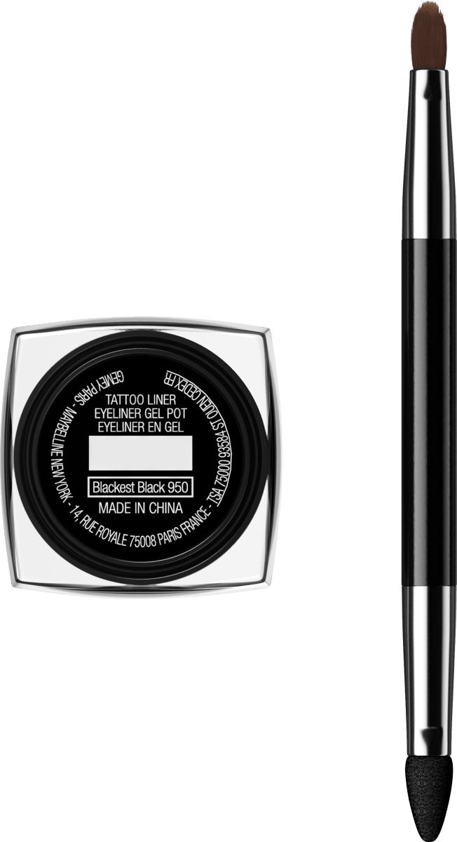 Gel Eyeliner Tattoo Waterproof 950 Black, 3 g
