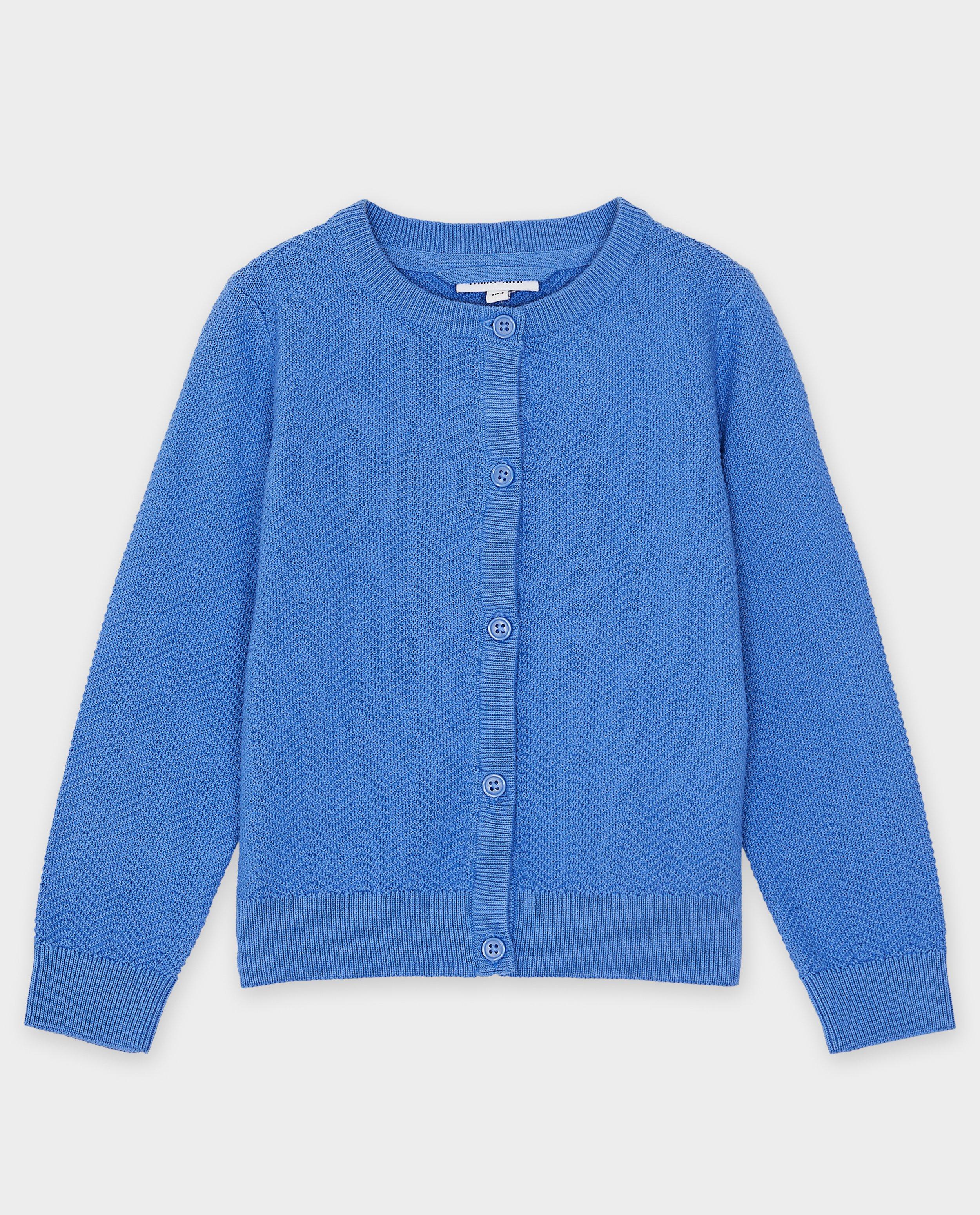 Cardigan albastru texturat Milla Star