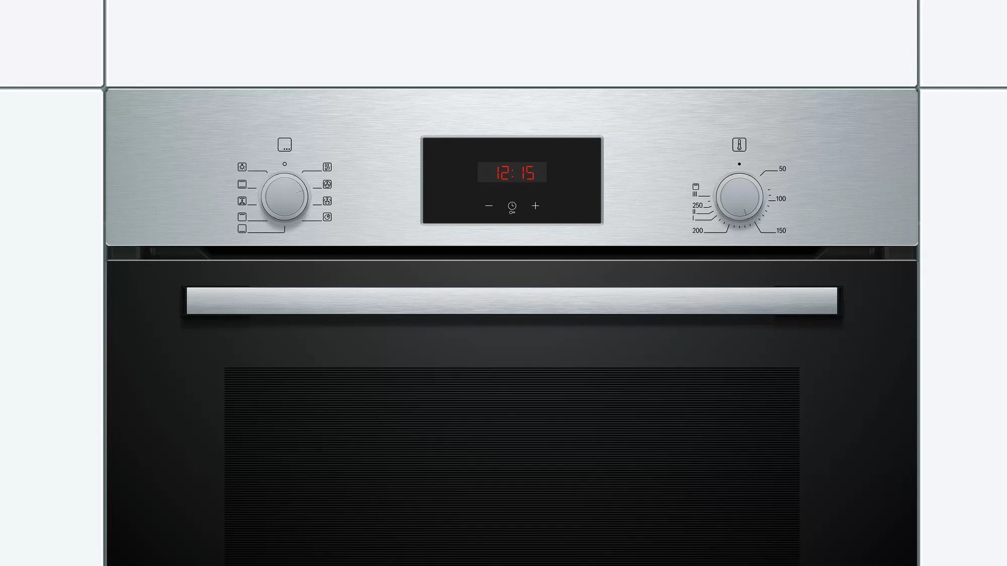 BOSCH Backofen Backofen HBF134 Teleskopauszug EcoClean Direct 60 cm