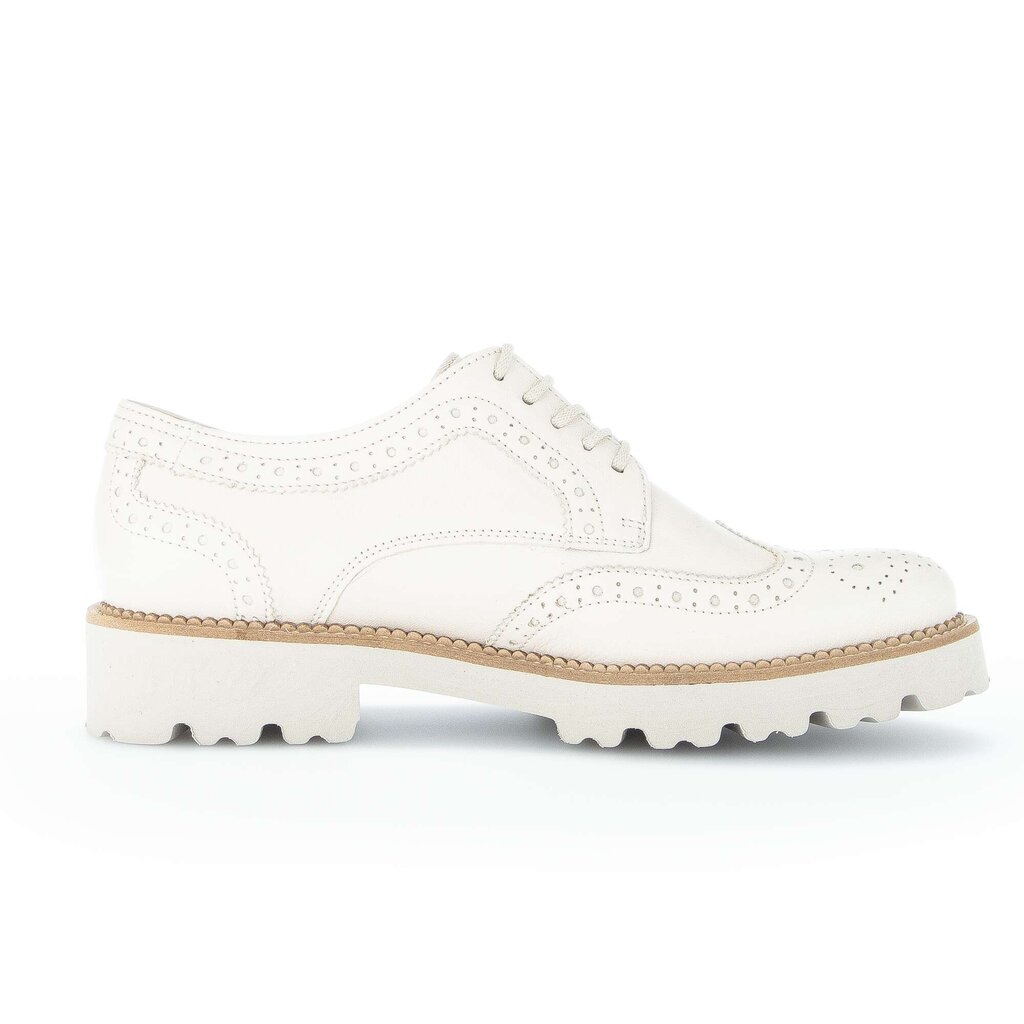 Gabor fashion Schnürschuh beige