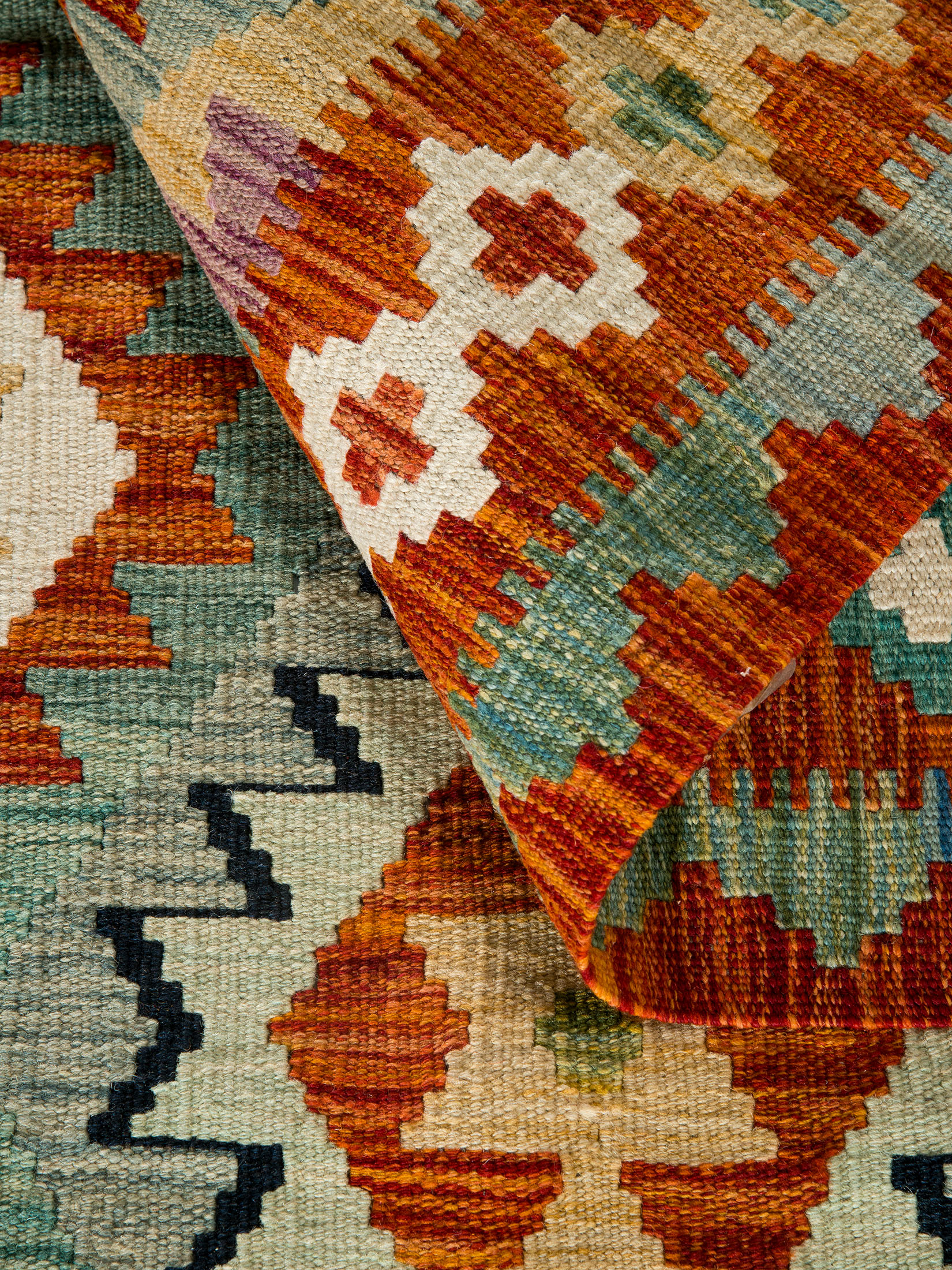 Afghan Kelim ca. 102 x 153 cm, Unikat / Einzelstück