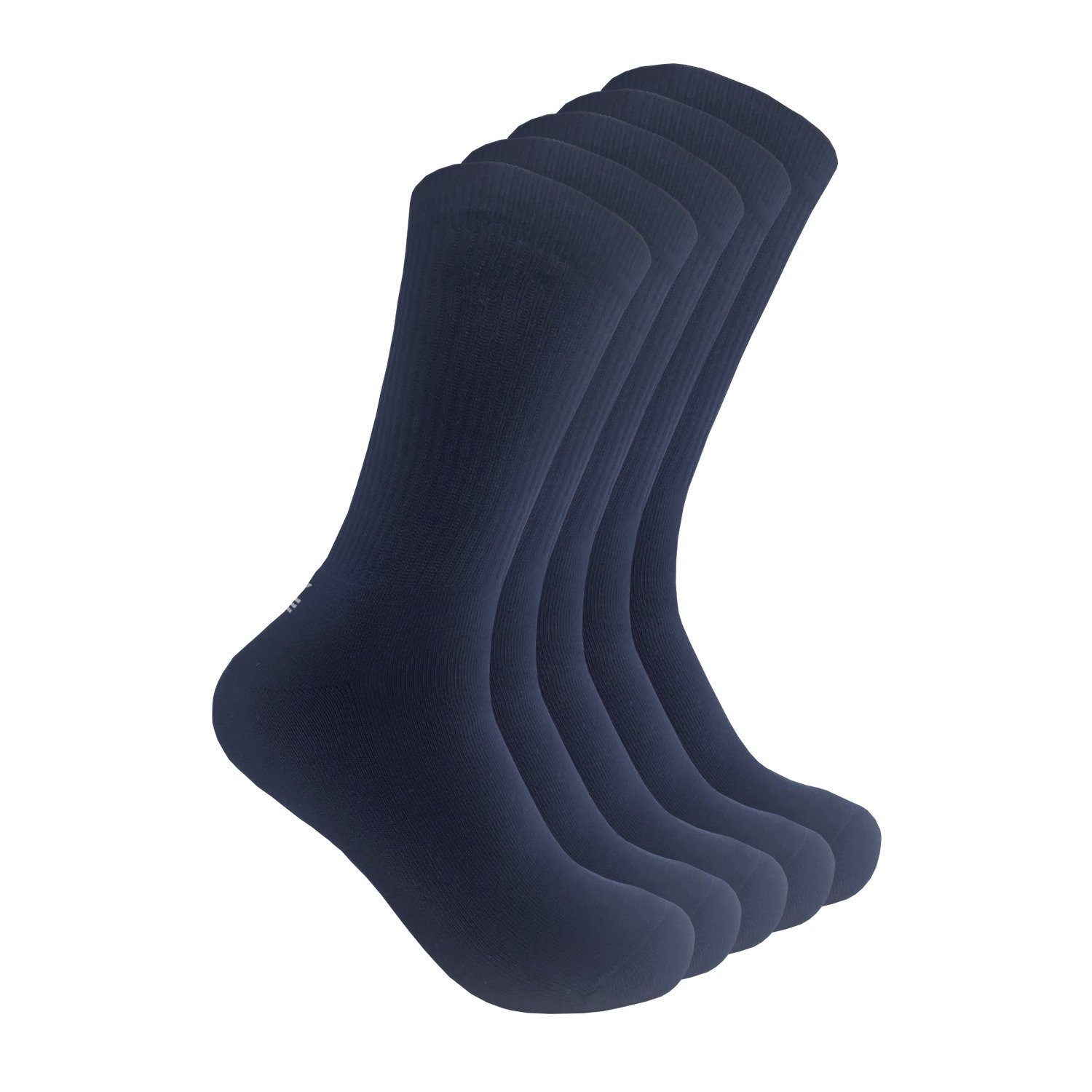 Max Lindner Sportsocken, Arbeitsocken für Damen und Herren (5-Paar, erhältlich als: 5er-und 10er-Set) mit Frotteefuß