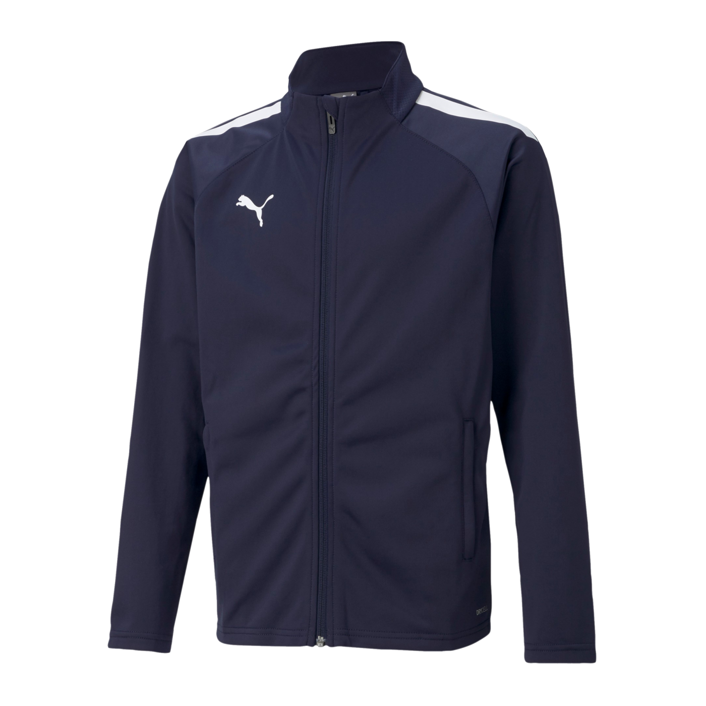 PUMA teamLIGA Trainingsjacke Kids Blau Weiss F06