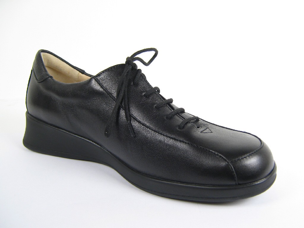 FINN COMFORT Komfort Schnürer schwarz