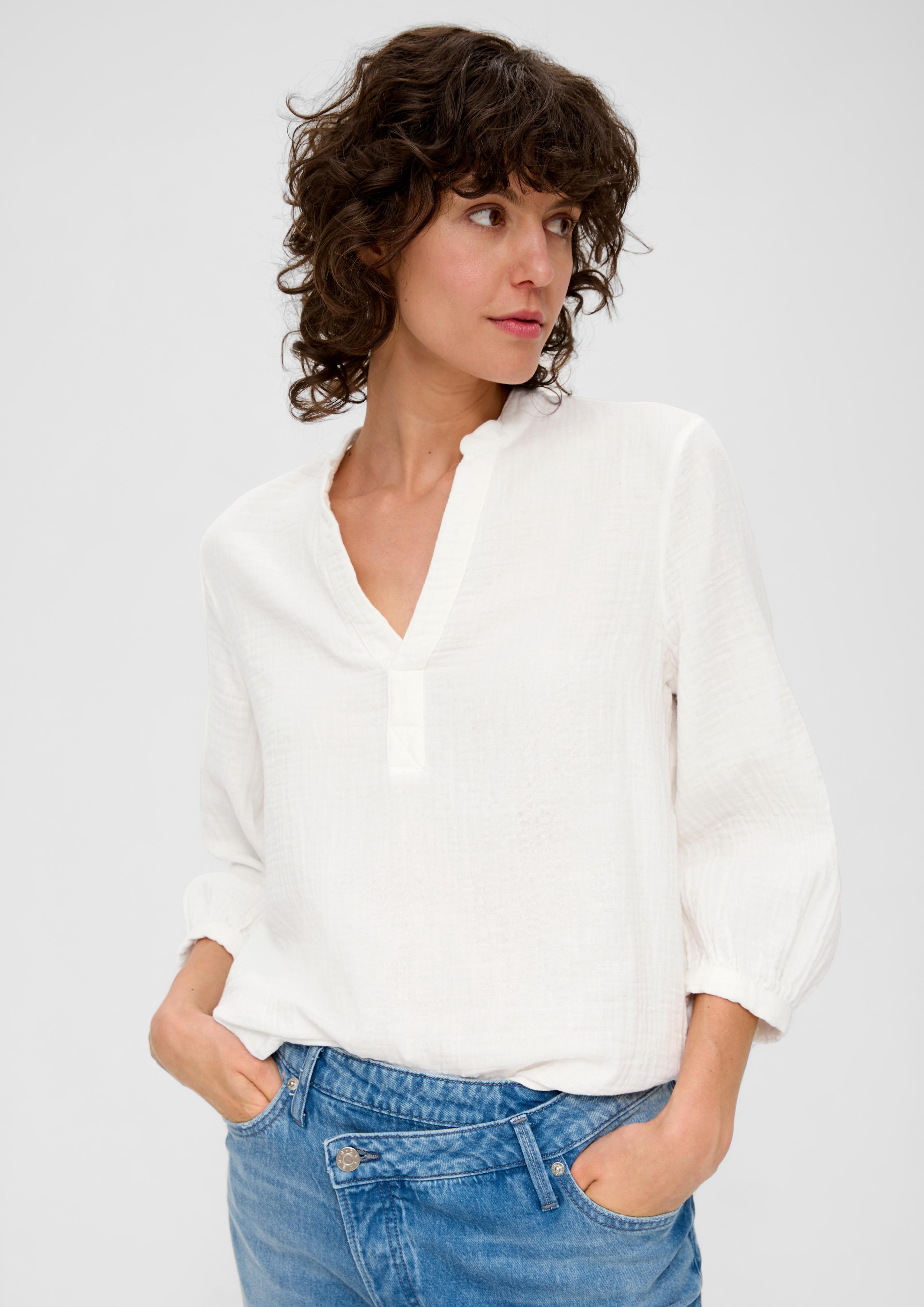 Bluse mit Crinkle-Struktur  2137646-0210