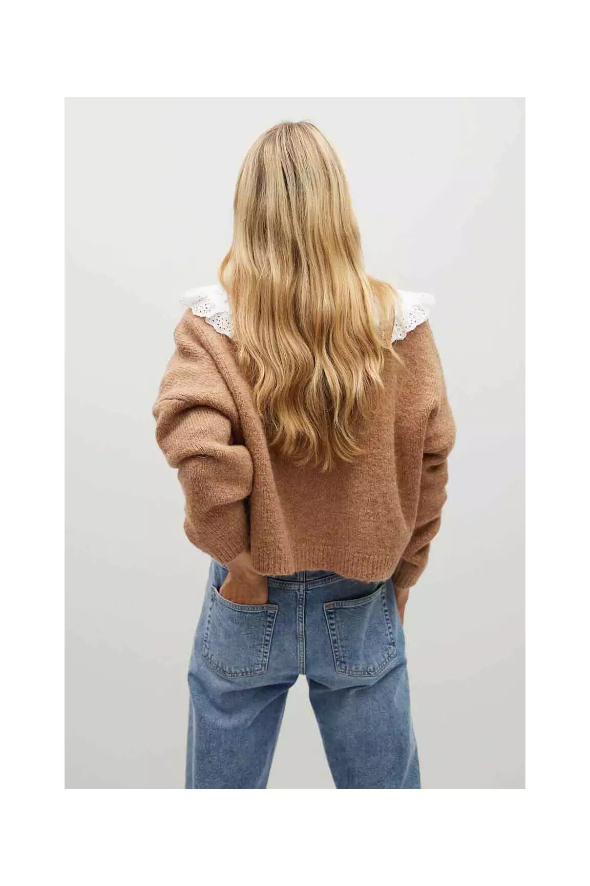 Mango Cardigans Femme couleur marron