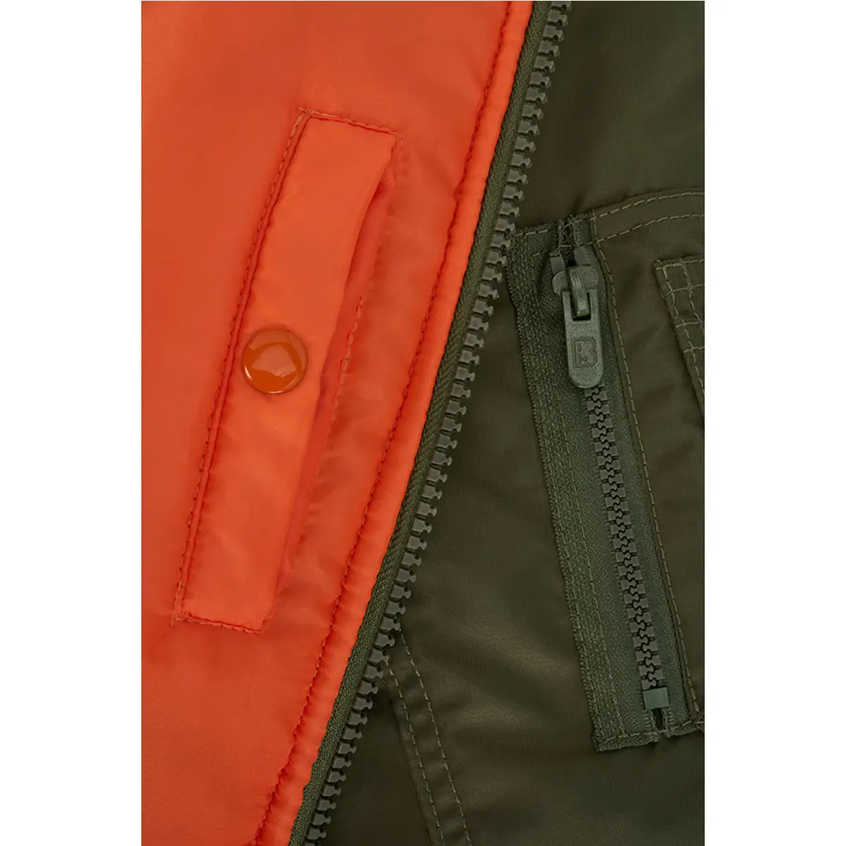 Kinder Jacke MA1 oliv