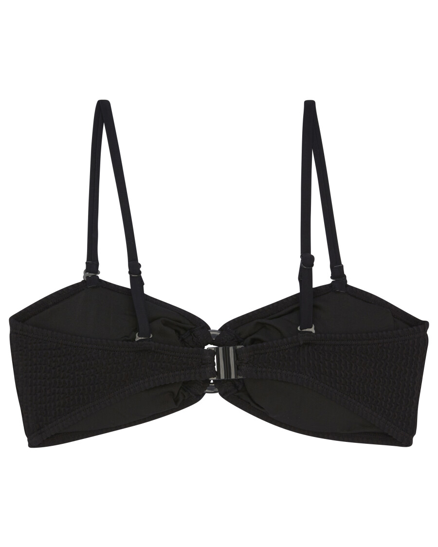 Strukturiertes Bikini-Oberteil