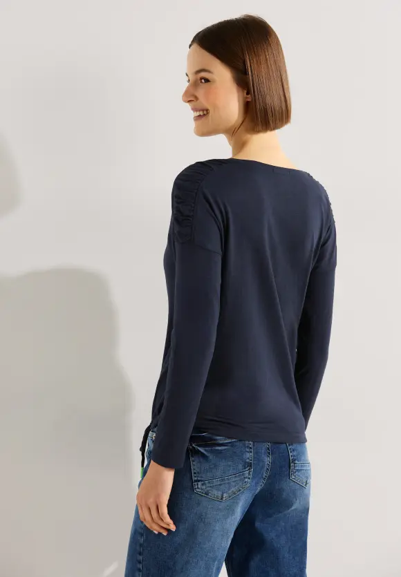 CECIL Shirt mit Smock Details