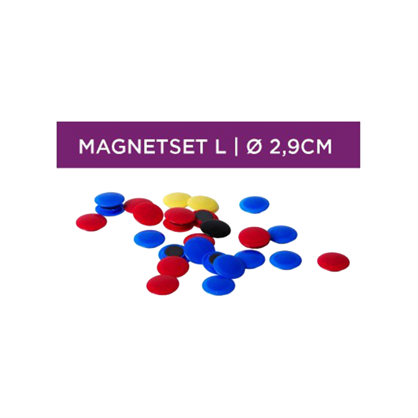 Cawila Magnet-Teamset Rot Blau