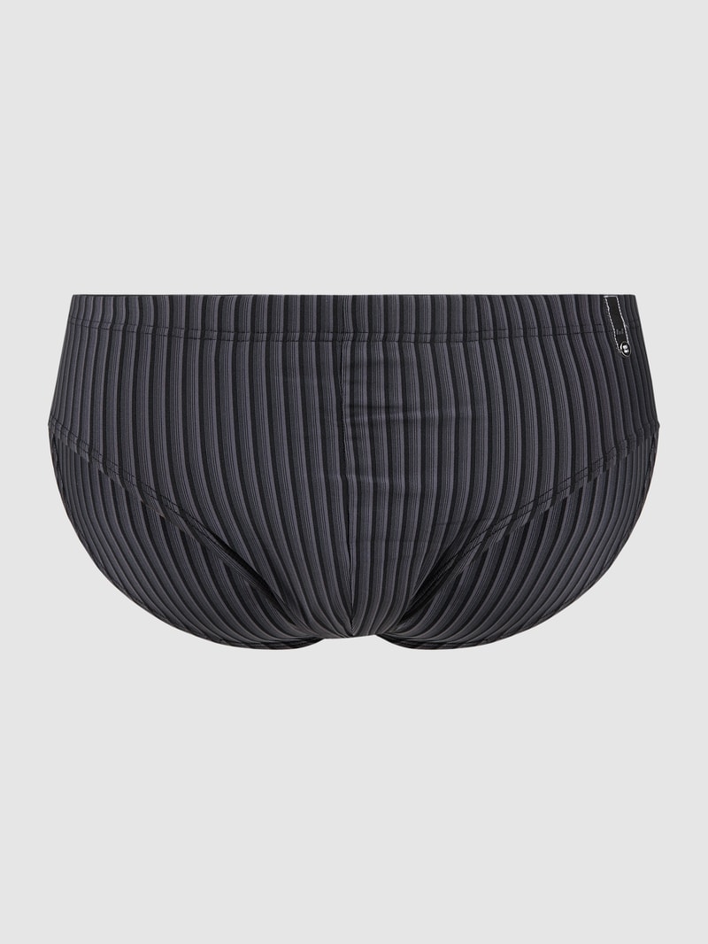 Slip aus Mikrofaser in schwarz