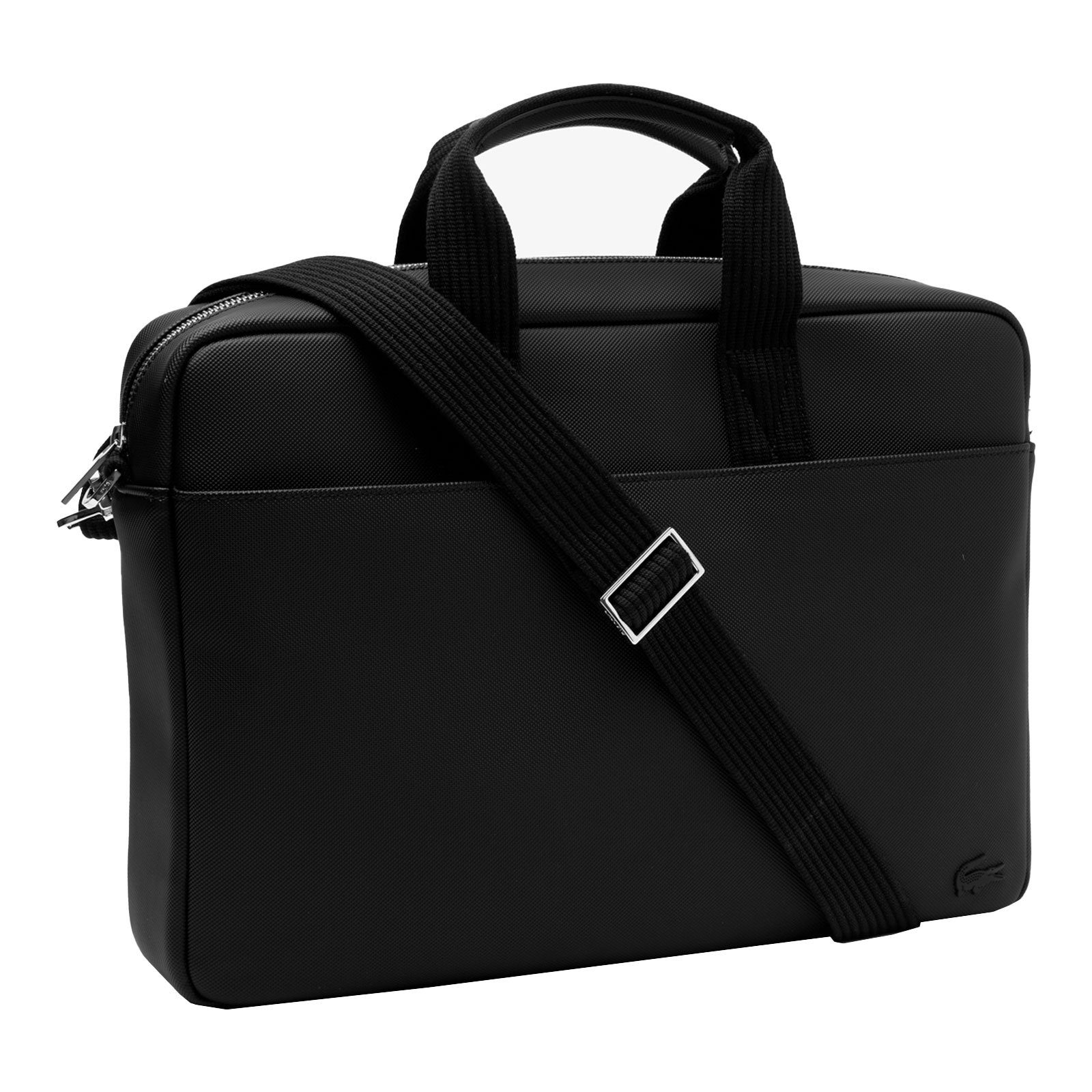 Lacoste Aufbewahrungstasche Computer Bag, mit Magnetverschlüssen an Vorder- und Rückfach