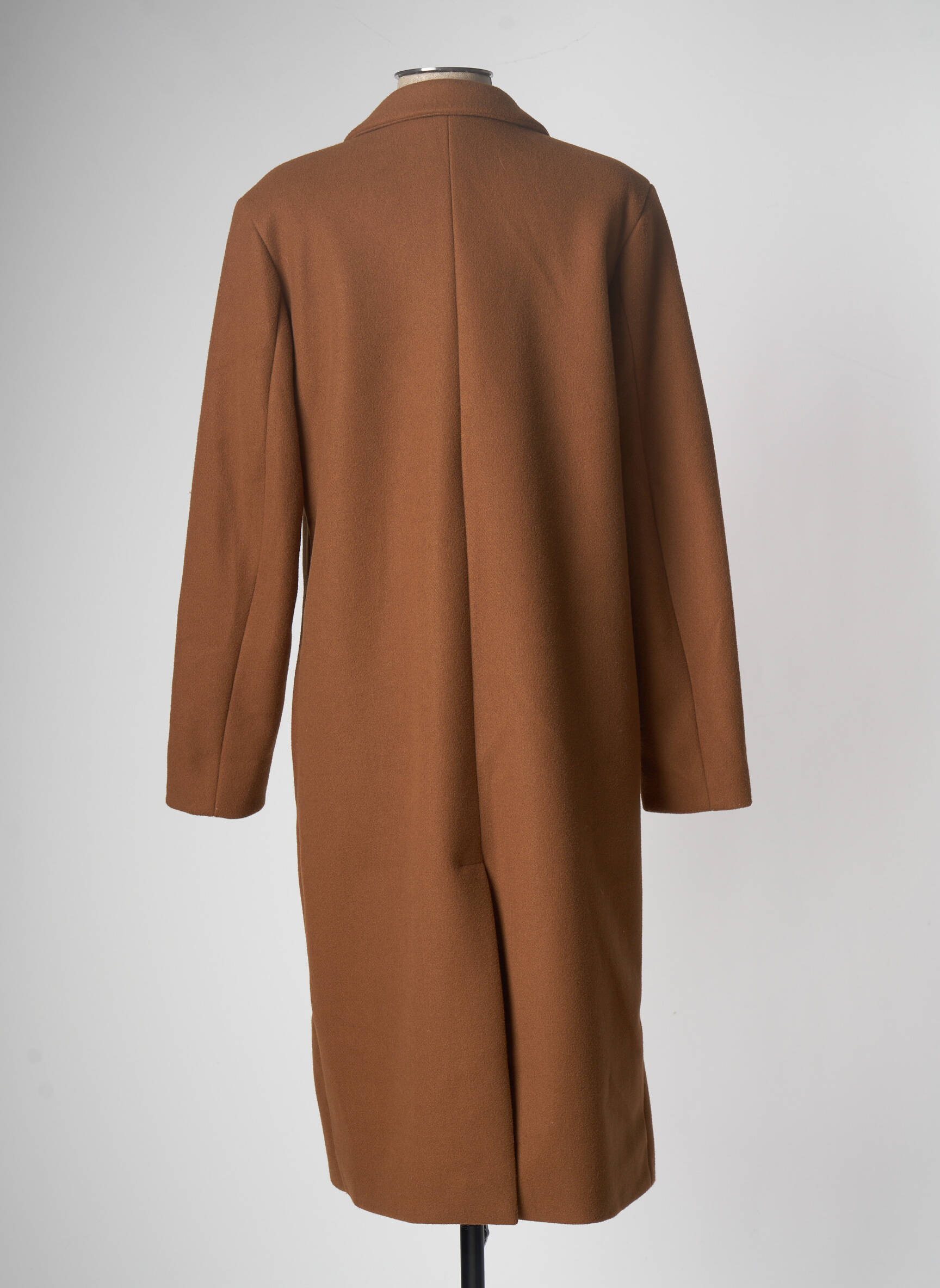 Sens Uniq Manteaux Longs Femme couleur marron