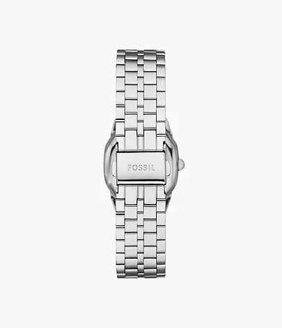 Fossil Uhr Harlow 3-Zeiger-Werk Edelstahl