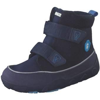 Affenzahn Wolly Comfy Bär Boots in blau