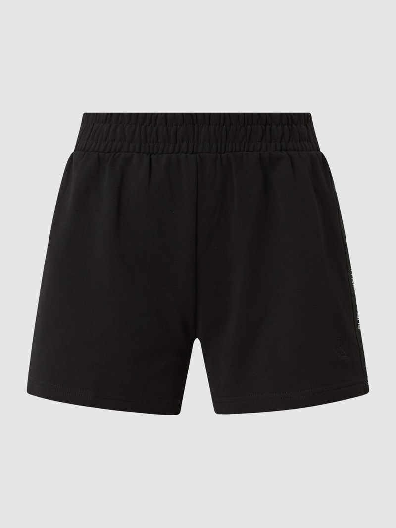 Shorts mit seitlichen Logo-Streifen  in black