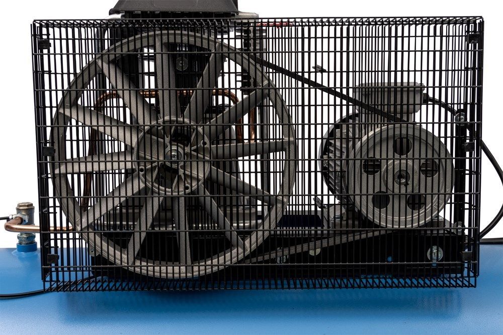 Huvema 21293 Keilriemen-Kolbenkompressor mit Ölschmierung 400 V – 500 Liter – 5,5 kW