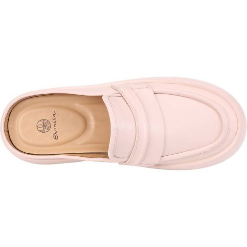 ekonika Mules mit massiver Gummisohle