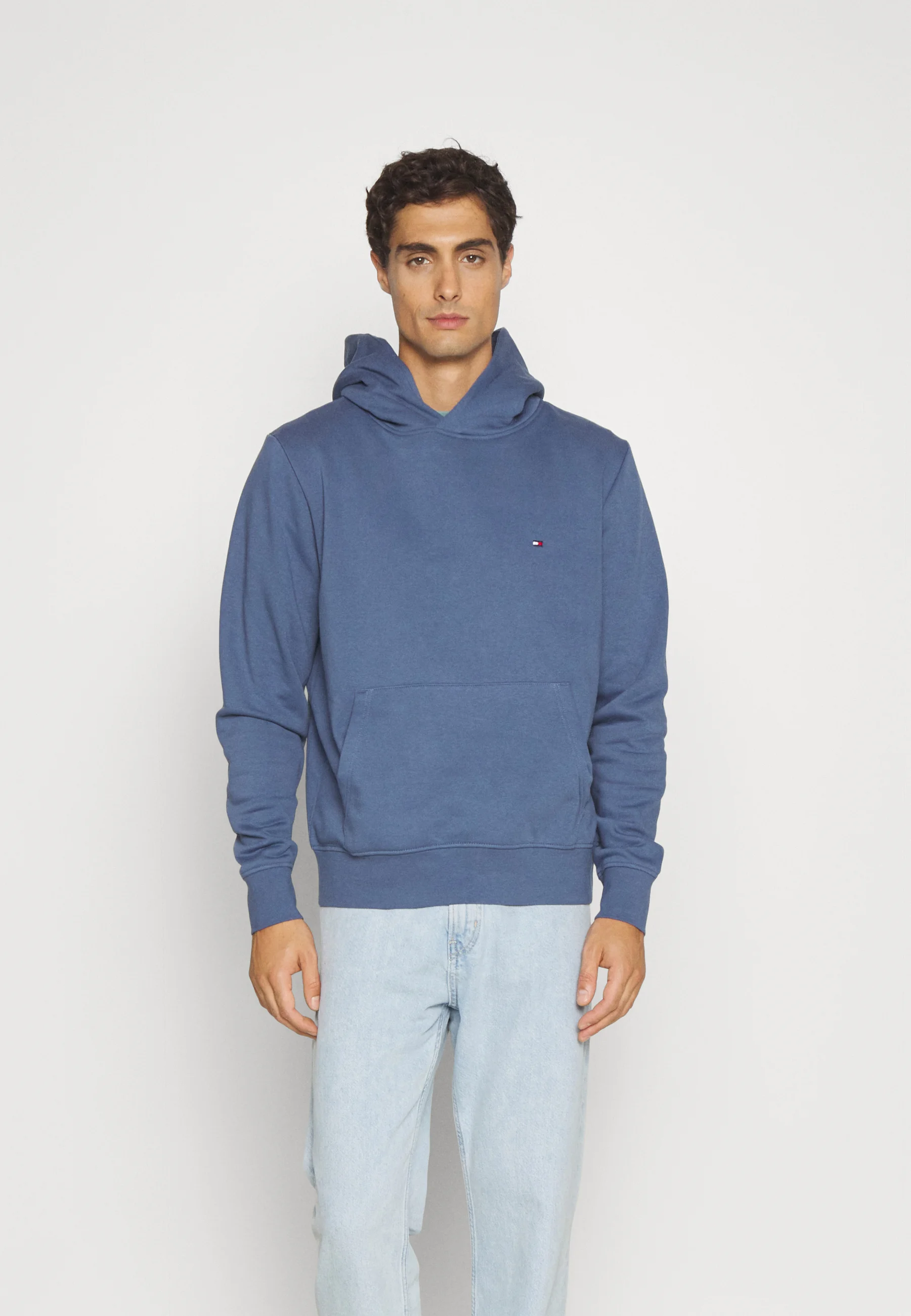 Sudadera con capucha y logo de la bandera de Tommy Hilfiger
