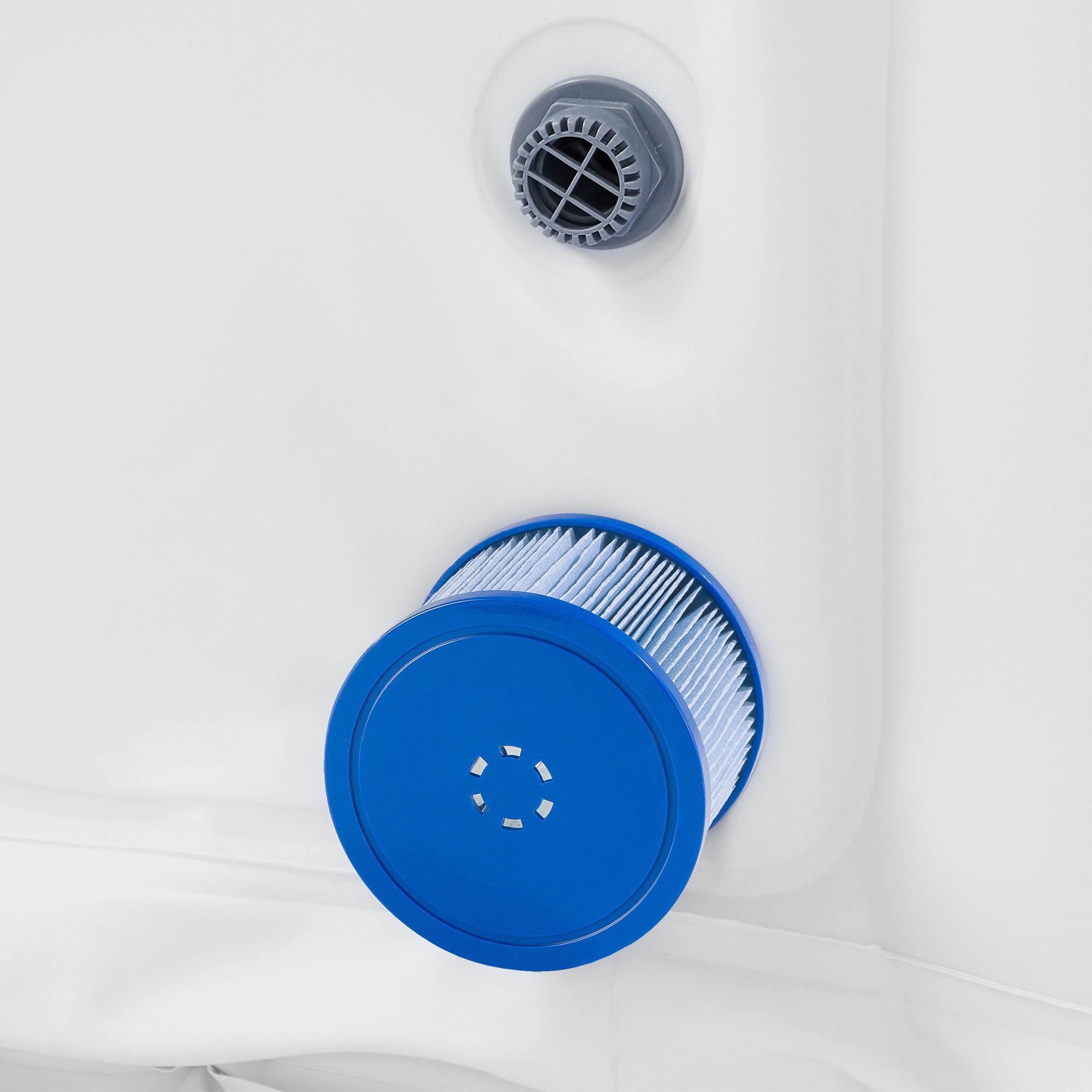Arebos Pool-Filterkartusche Poolfilter, 6X Filterkartuschen Spa Whirlpools, Zubehör für Whirlpools