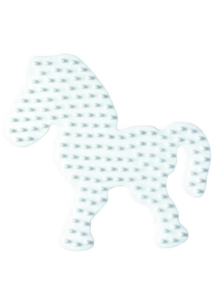 Hama Stiftplatte Pony für Midi-Bügelperlen in weiß günstig kaufen onesize