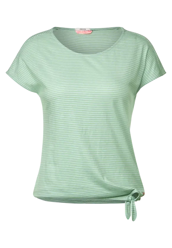 CECIL Shirt mit Knotendetail