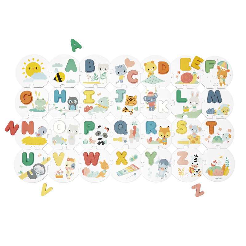 Puzzle mon premier alphabet Janod