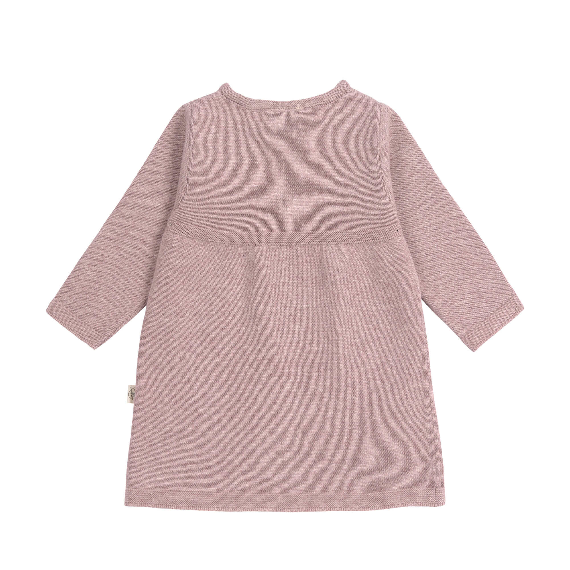 Babykleid - Strick Bio-Baumwolle, Rosa