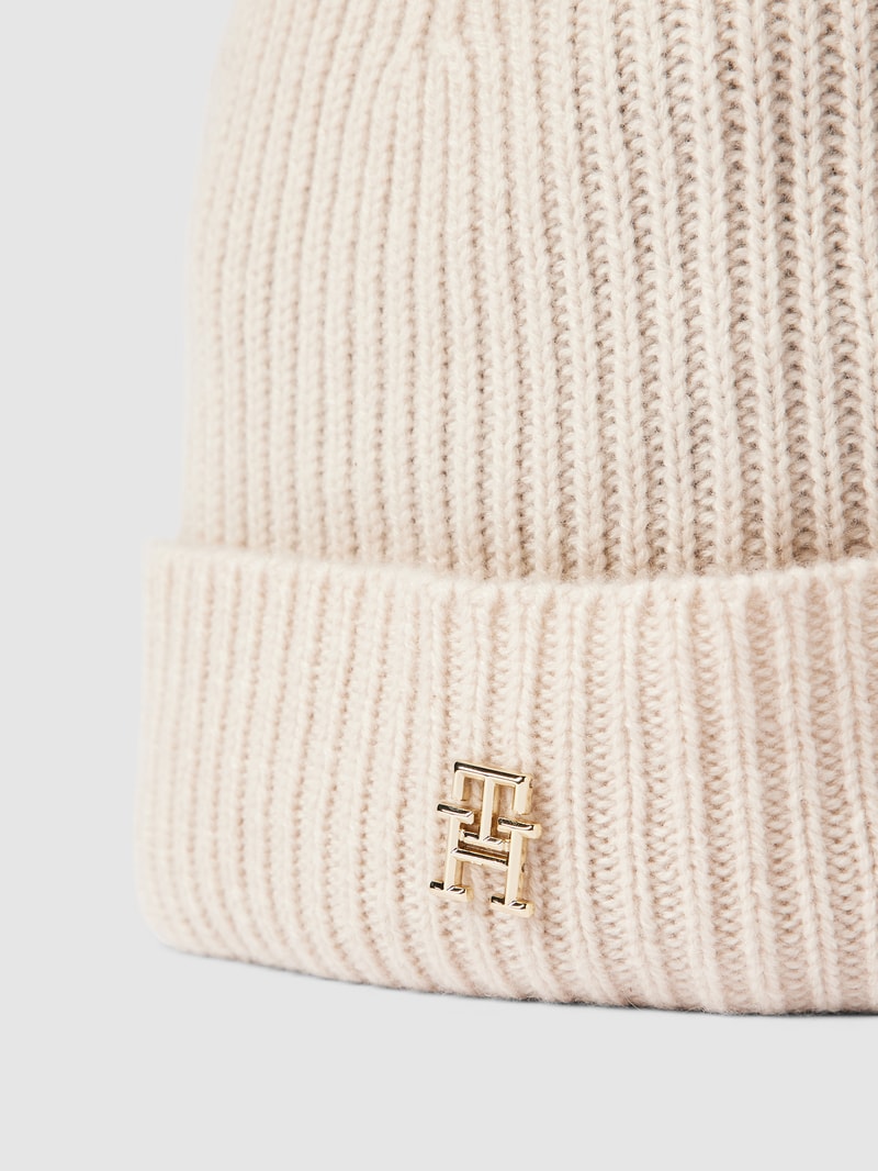 Beanie aus Kaschmir in offwhite