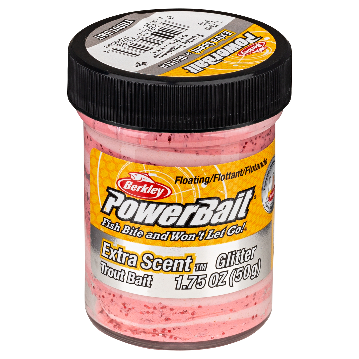 Berkley Forellenteig PowerBait® Trout Bait Swirl Range (Funky Flamingo)