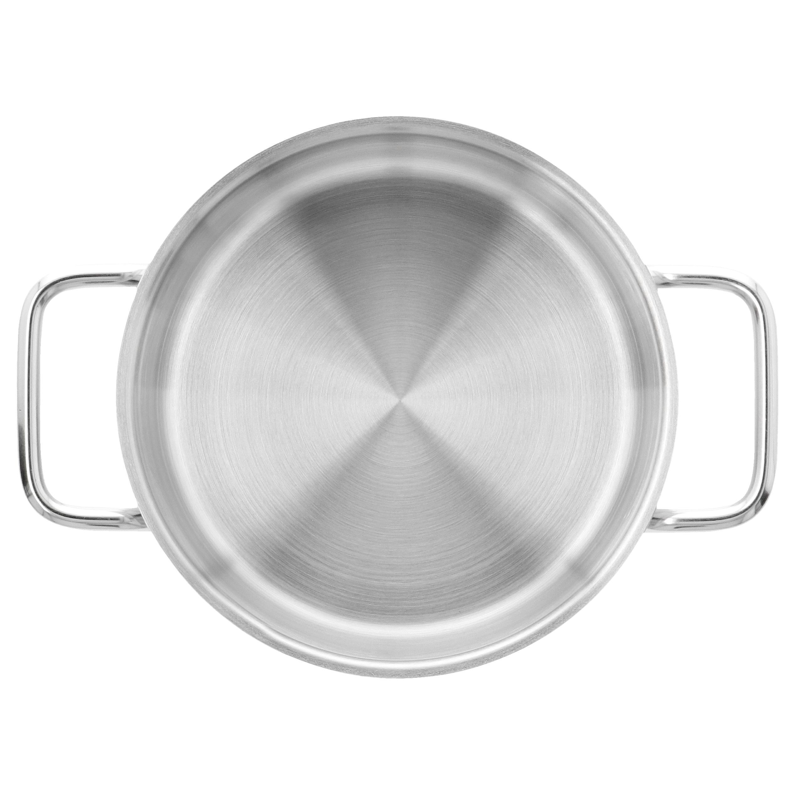 Bratentopf mit Deckel 16 cm, 18/10 Edelstahl