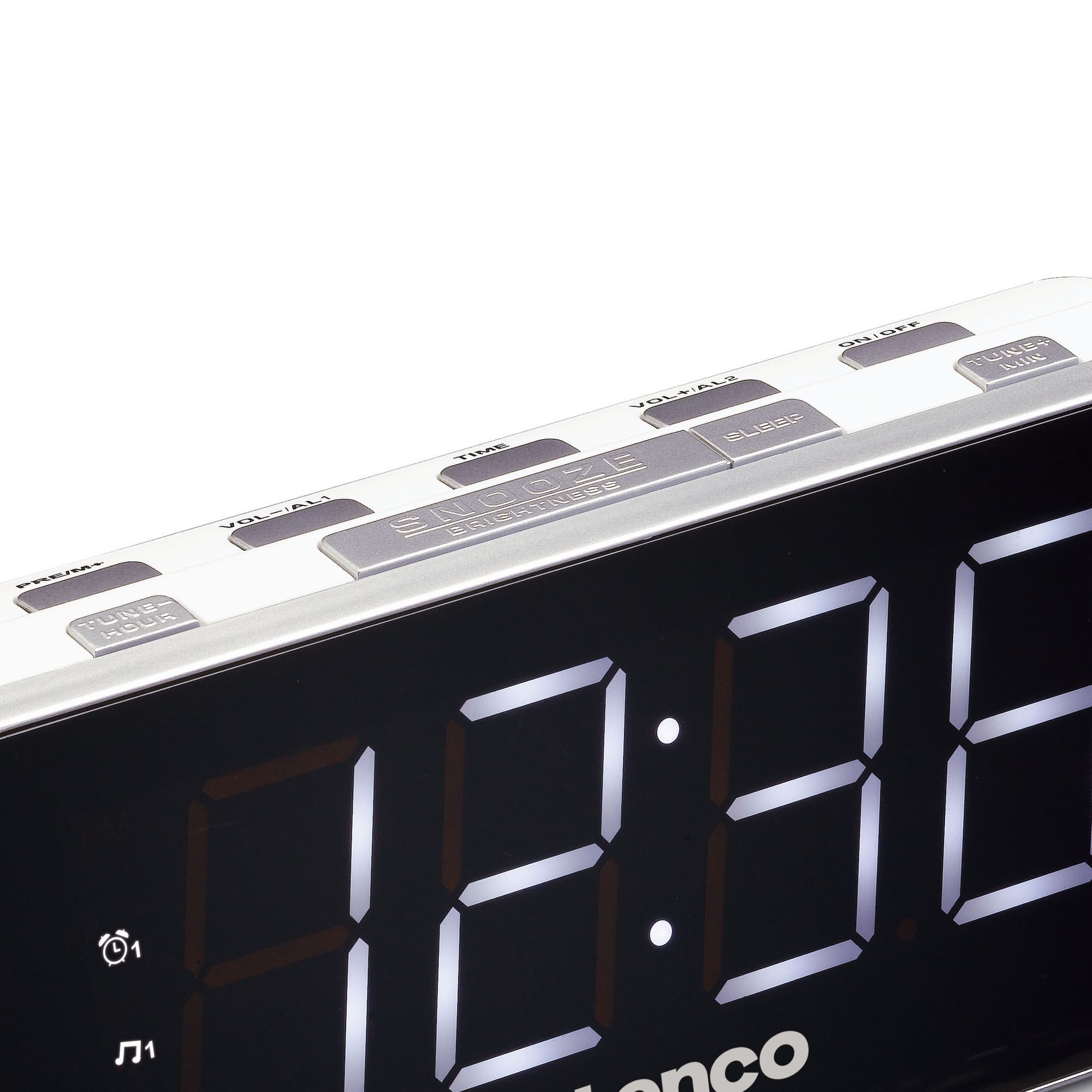 Lenco CR-18 White FM-Radiowecker