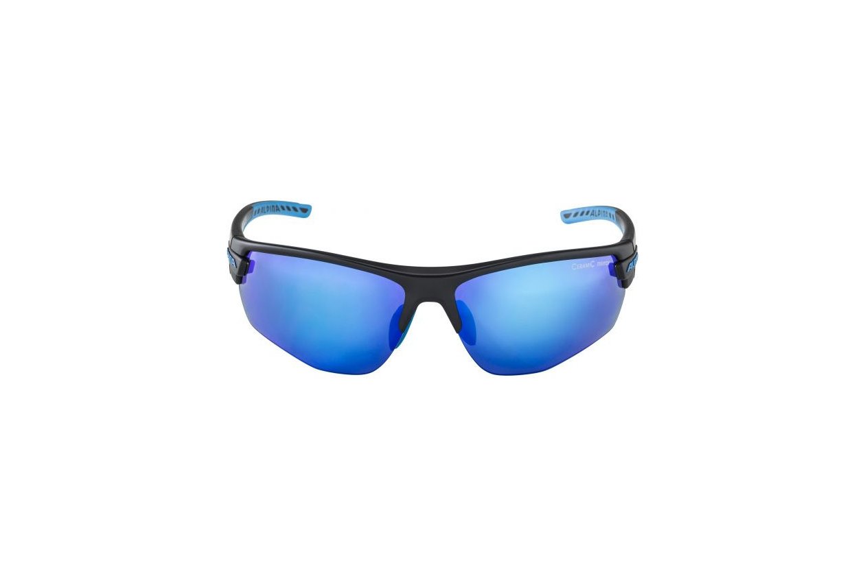 Alpina Tri-Scray 2.0 HR black cyan matt / blue-clear-orange mirror