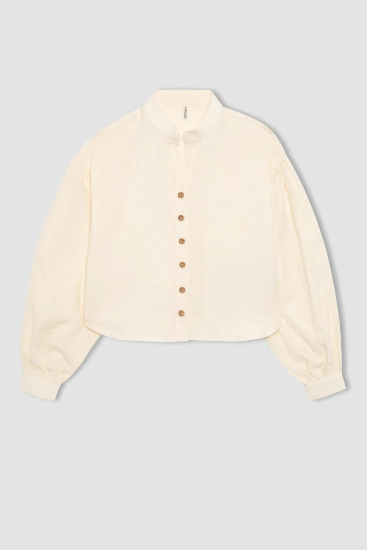 DeFacto  Mädchen-Musselin-Langarmshirt mit entspannter Passform