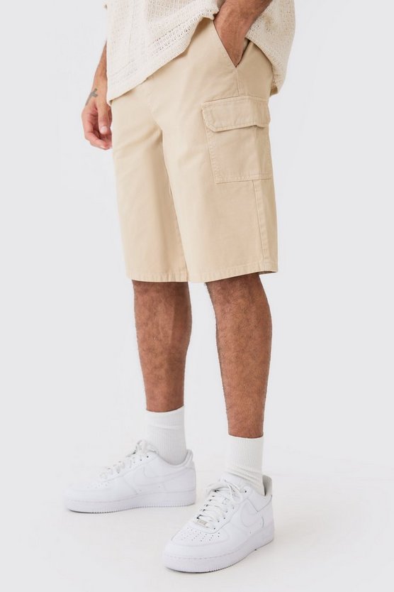 Lockere Cargo-Shorts