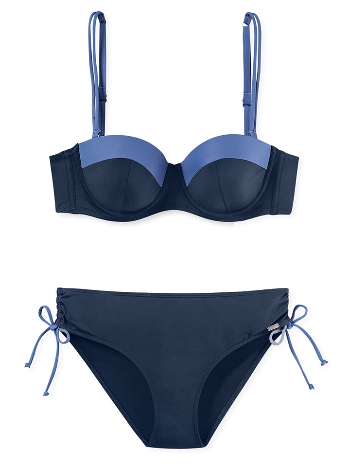Schiesser Bikini in Dunkelblau günstig kaufen