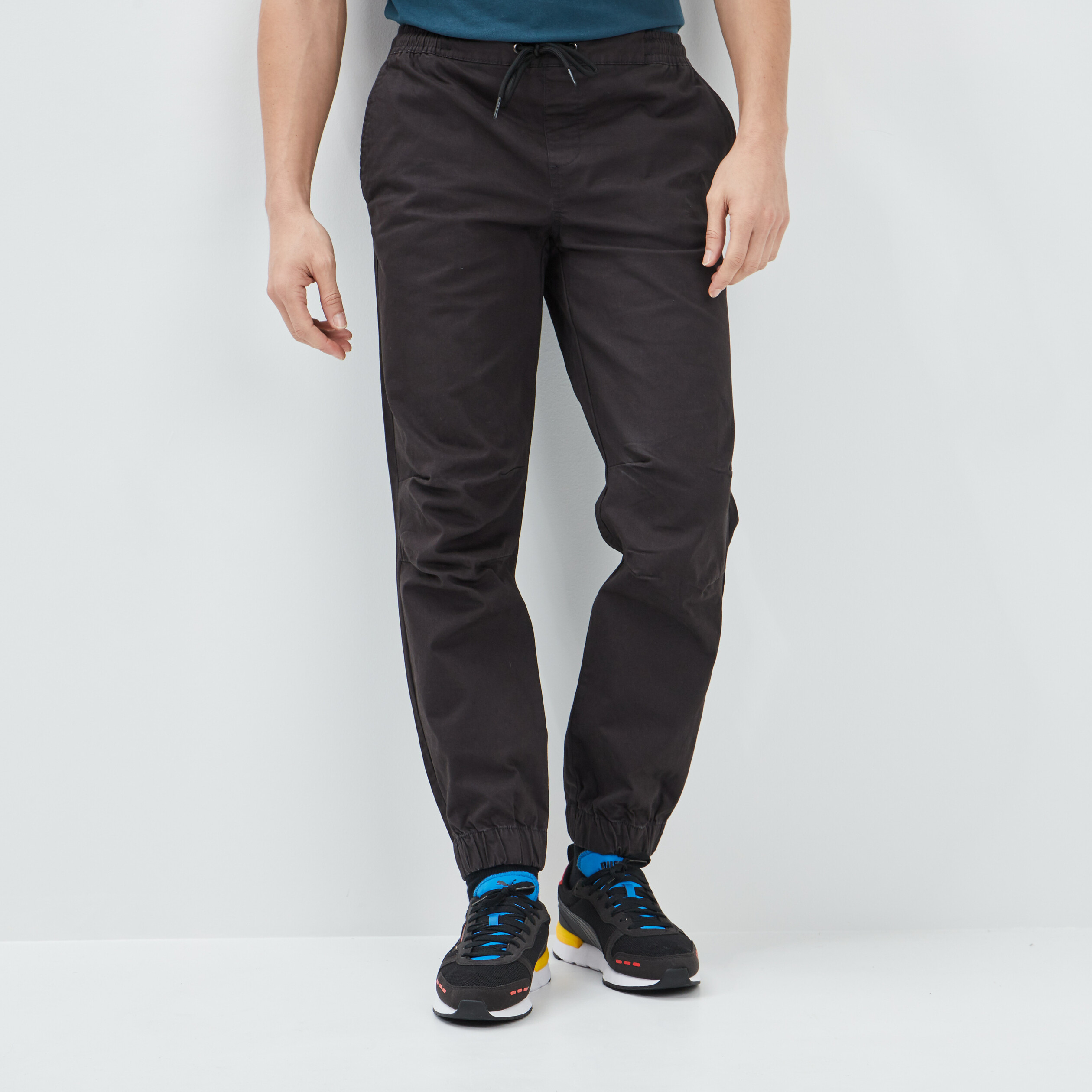 Pantalon jogpant gris foncé homme | La Halle