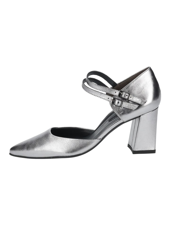 Paul Green Pumps in Metallic Silver günstig kaufen
