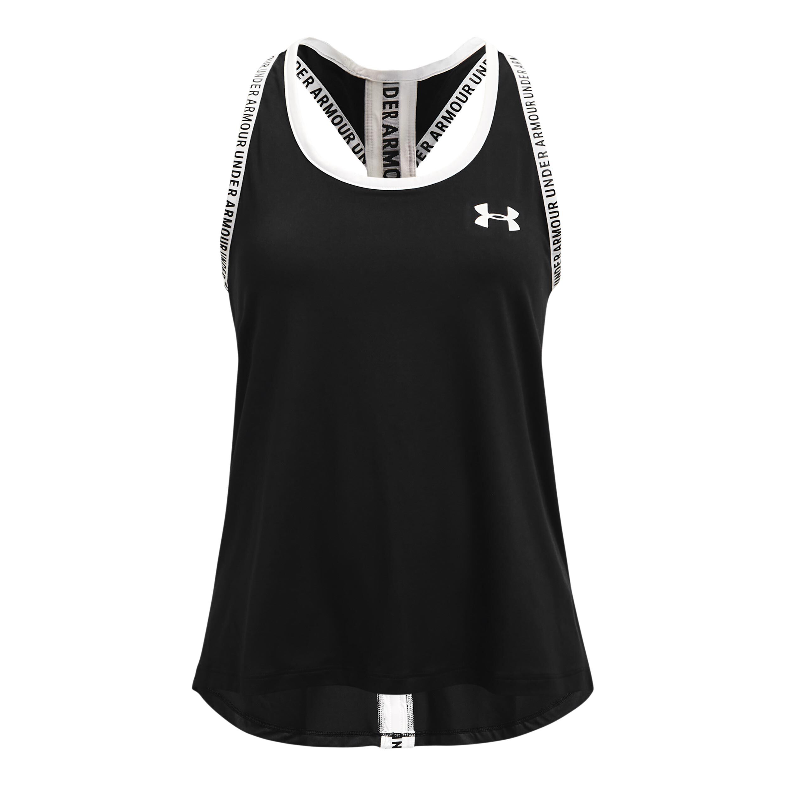 Knockout Tank-Top Mädchen - Schwarz