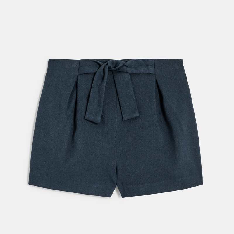 Short chic anthracite Fille