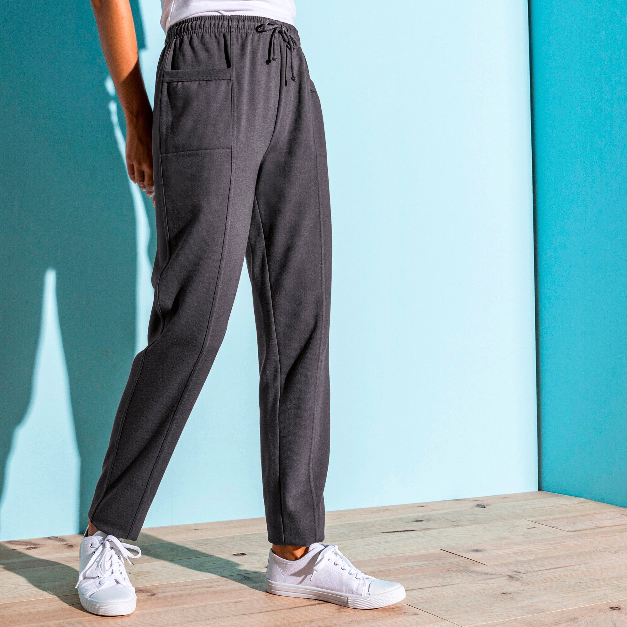 Pantalon jogging, molleton gratté
